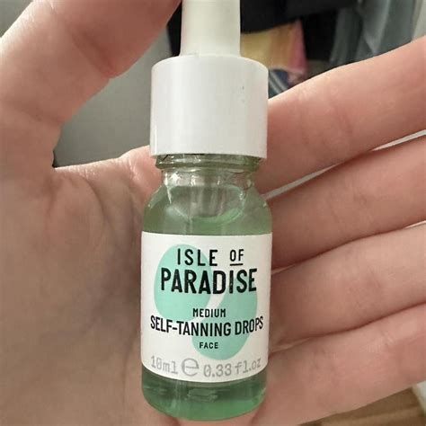 isle of paradise bronzing drops.